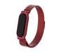 Ремешок для браслета Xiaomi Mi Band 5 Milanese Red