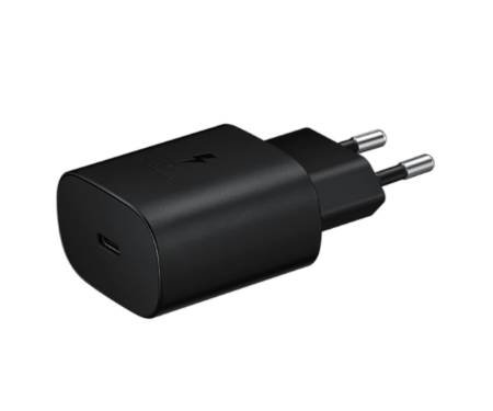 Сетевое зарядное устройство SAMSUNG 25W Travel Adapter w/o cable (Black) EP-TA800NBEGRU