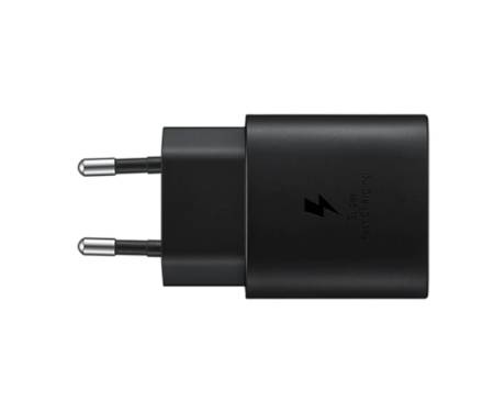Сетевое зарядное устройство SAMSUNG 25W Travel Adapter w/o cable (Black) EP-TA800NBEGRU