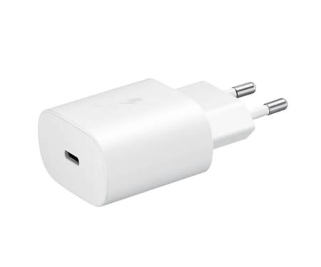 Сетевое зарядное устройство SAMSUNG 25W Travel Adapter w/o cable (White) EP-TA800NWEGRU