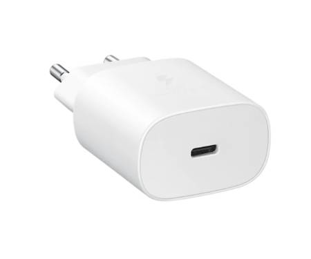 Сетевое зарядное устройство SAMSUNG 25W Travel Adapter w/o cable (White) EP-TA800NWEGRU