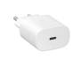 Сетевое зарядное устройство SAMSUNG 25W Travel Adapter w/o cable (White) EP-TA800NWEGRU