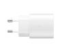Сетевое зарядное устройство SAMSUNG 25W Travel Adapter w/o cable (White) EP-TA800NWEGRU