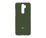 Чехол для Xiaomi Redmi Note 8 Pro Silicone Case Dark Green