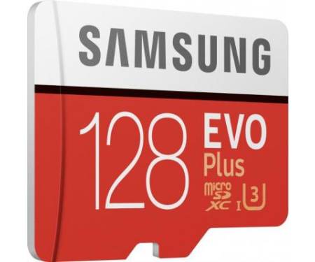 Карта памяти Samsung 128GB microSDXC class 10 UHS-I EVO Plus (MB-MC128HA/RU)