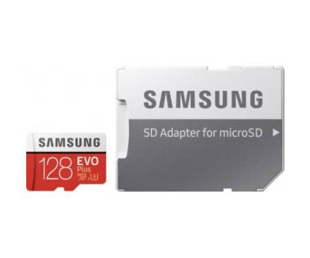 Карта памяти Samsung 128GB microSDXC class 10 UHS-I EVO Plus (MB-MC128HA/RU)