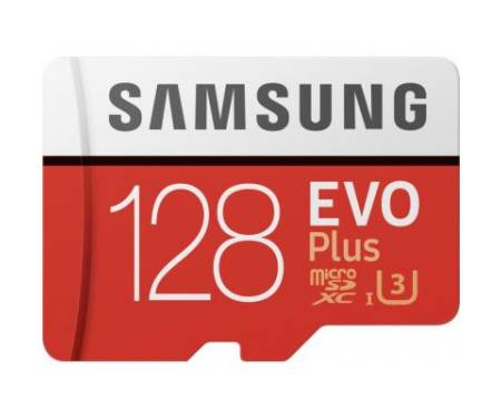 Карта памяти Samsung 128GB microSDXC class 10 UHS-I EVO Plus (MB-MC128HA/RU)