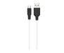 Кабель Hoco X21 Plus Silicone Micro 1М White-Black