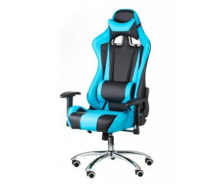 Кресло игровое Special4You ExtremeRace black/blue (000002297)