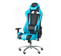 Кресло игровое Special4You ExtremeRace black/blue (000002297)