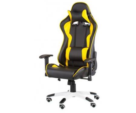 Кресло игровое Special4You ExtremeRace black/yellow (000002301)