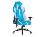 Кресло игровое Special4You ExtremeRace light blue/white (000004111)