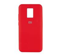 Чехол для Xiaomi Redmi Note 9 Silicone case Red