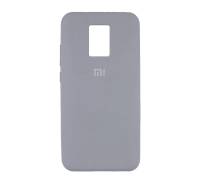 Чехол для Xiaomi Redmi Note 9 Silicone case Gray