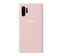 Чехол для Samsung Note 10 Silicone case Pink Sand