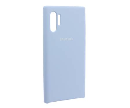 Чехол для Samsung Note 10 Silicone case Light Blue