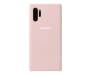 Чехол для Samsung Note 10 Plus Silicone case Pink Sand