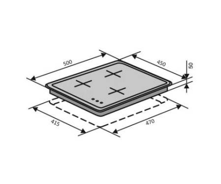 Варочная поверхность VENTOLUX HG430-G1G CEST (IVORY)