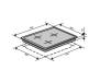 Варочная поверхность VENTOLUX HG640-G1 EES 45 (X) (HG640-G1EES45(X))