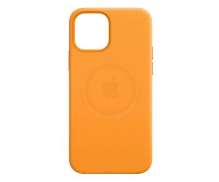 Чехол для смартфона Apple iPhone 12/12 Pro Leather Case with MagSafe - California Poppy (MHKC3)
