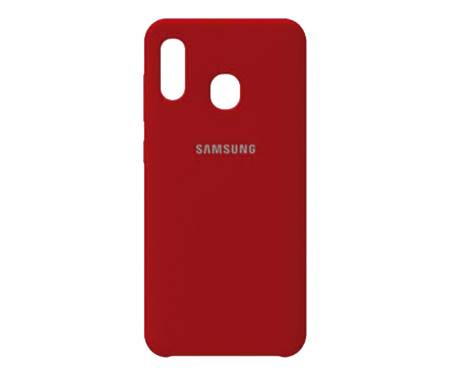 Чехол для Samsung Galaxy A30 Silicone Cover Rose Red