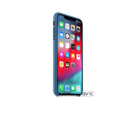 Чехол для Apple iPhone XS Max Leather  Case Cape Cod Blue Copy