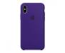 Чехол для Apple iPhone X Silicone Case Violet Copy