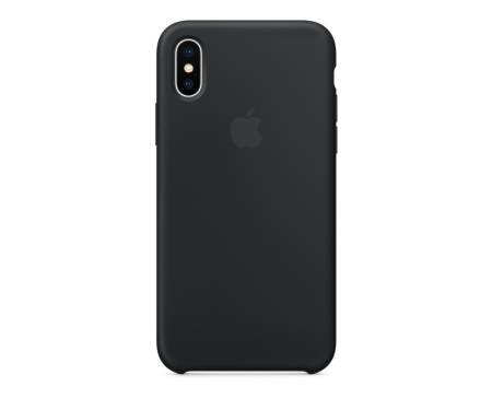 Чехол для Apple iPhone X Silicon Case Black Copy