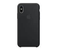 Чехол для Apple iPhone X Silicon Case Black Copy