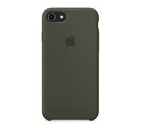 Чехол для Apple iPhone 7/8 Silicone Case Dark Olive Lux Copy