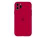 Чехол для Apple iPhone 11 Pro Silicone Case With Camera Lens Protection Rose Red Copy