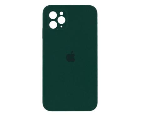 Чехол для Apple iPhone 11 Pro Silicone Case With Camera Lens Protection Pine Green Copy