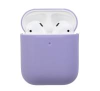 Чехол для Airpods Silicone case Ultra Thin Roland Purple