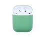 Чехол для Airpods Silicone case Ultra Thin Greylish Green