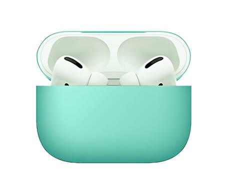 Чехол для Airpods Pro Silicone case Ultra Thin Mint