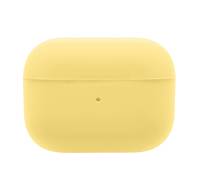 Чехол для Airpods Pro Silicone case Ultra Thin Lemon Yellow