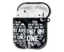 Чехол для Airpods 2 Stickers Print Case Only One