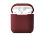 Чехол для Airpods 2 Silicone Case Blue Bordo