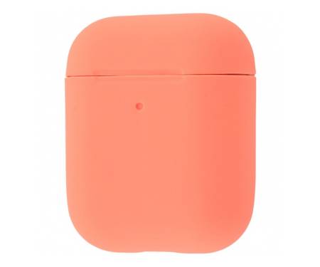 Чехол для Airpods 2 Silicone Case Begonia Red