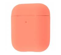 Чехол для Airpods 2 Silicone Case Begonia Red
