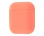 Чехол для Airpods 2 Silicone Case Begonia Red