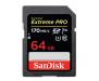 Карта памяти SANDISK 64GB SDXC class 10 V30 UHS-I U3 Extreme Pro (SDSDXXY-064G-GN4IN)