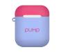 Чехол для Airpods 2 Silicone Case Pump Violet-Light Blue