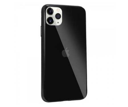Чехол для Apple iPhone 11 Pro Glass+TPU Case Black