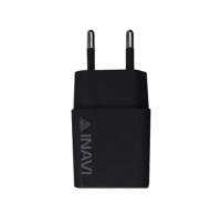 СЗУ INAVI 2в1 micro 1USB/2.1A (AF-01) Black