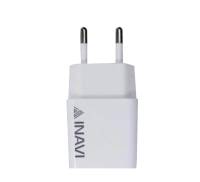 СЗУ INAVI 2в1 micro 1USB/2.1A (AF-01) White