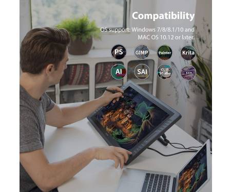Huion Графічний монітор Huion Kamvas Pro 20