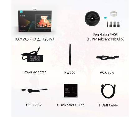 Huion Графічний монітор Huion Kamvas Pro 20