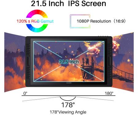 Huion Графічний монітор Huion Kamvas Pro 20