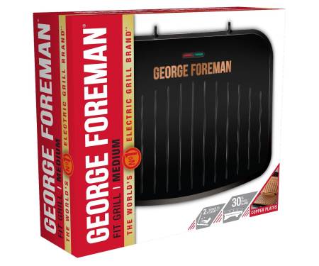 George Foreman Fit Grill Copper Medium (25811-56)